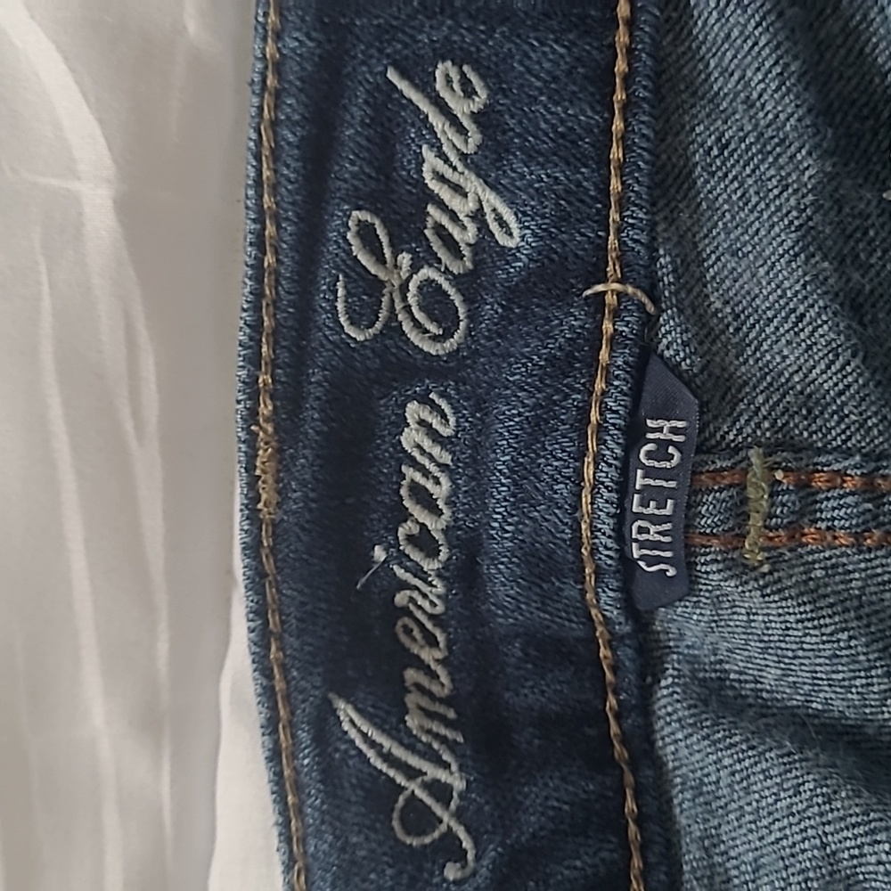 American Eagle Favorite Boyfriend stretch jeans, size 0, like new - Picture 7 of 11